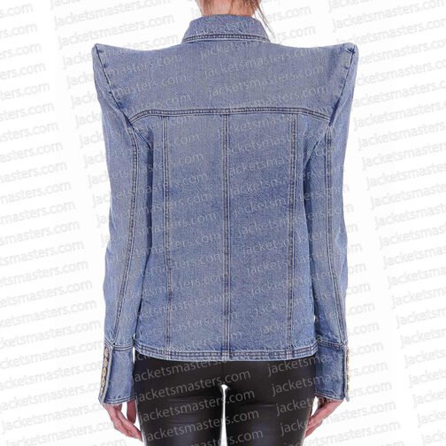 iCarly Laci Mosley Denim Jacket - Image 3