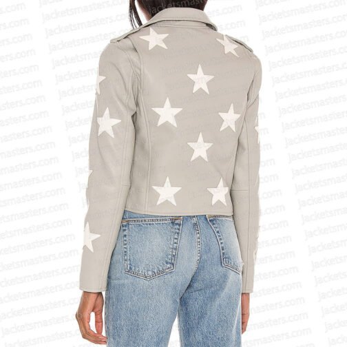 iCarly Jaidyn Triplett Star Leather Jacket - Image 3