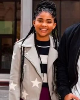iCarly Jaidyn Triplett Star Leather Jacket