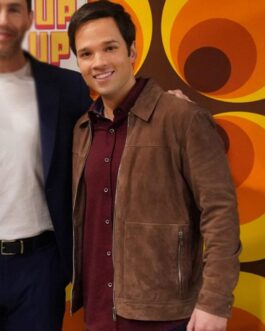 Nathan Kress Icarly Season 2 Suede Leather Jacket