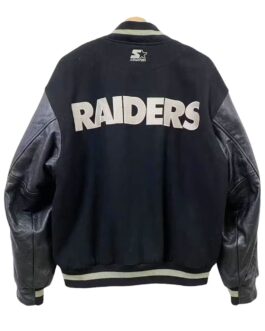 Ice Cube Los Angeles Raiders Varsity Jacket