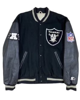 Ice Cube Los Angeles Raiders Varsity Jacket