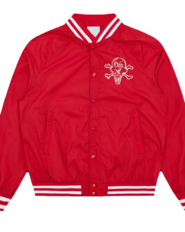 ICECREAM Red Nylon Bomber Jacket