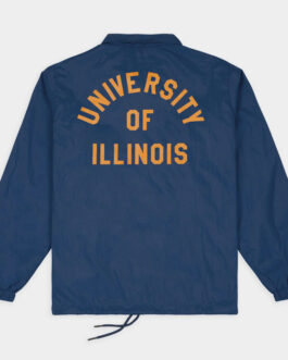 Illinois Fighting Illini Football Helmet Coaches Jacket
