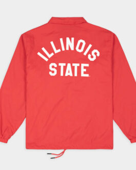 Illinois State Redbirds Vintage ISU Logo Coaches Jacket