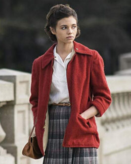 India Eisley I Am the Night Red Jacket