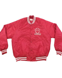 80’s Indiana Hoosiers Red Satin Jacket
