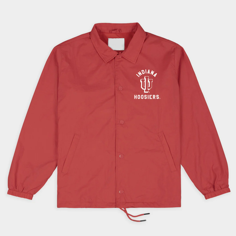 Indiana Hoosiers Classic Trident Coaches Jacket