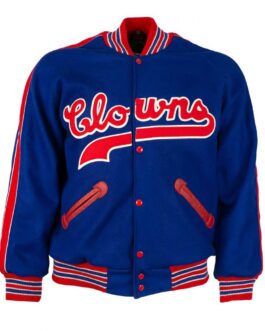 Varsity 1951 Indianapolis Clowns Royal Blue Wool Jacket