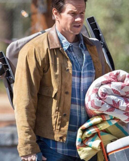 Mark Wahlberg Instant Family Suede Leather Jacket