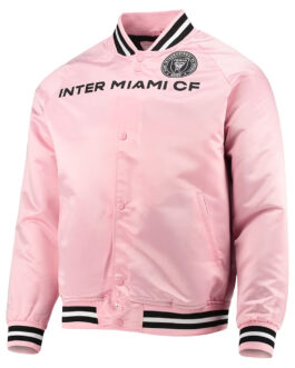 Inter Miami CF Pink Satin Jacket