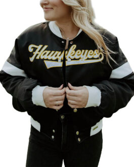 Iowa Hawkeyes Miles Swipe Varsity Jacket