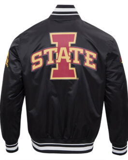 Iowa State Old English Black Jacket