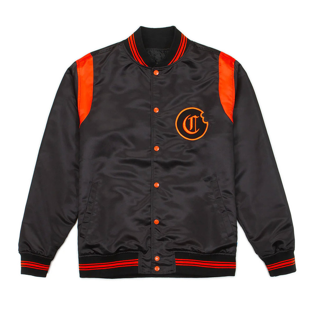 Ivy League Teddy Satin Jacket