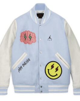 Jordan J Balvin Varsity Jacket
