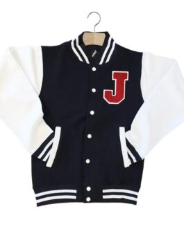Unisex Baseball College J Letterman Jacket