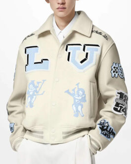 LV Ja Morant Varsity Jacket