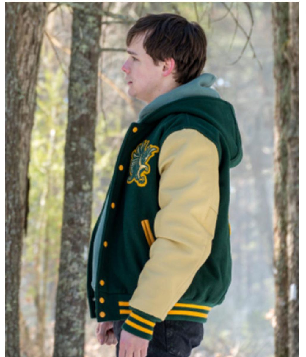 Jack Alcott New Blood Varsity Green Jacket - Image 6
