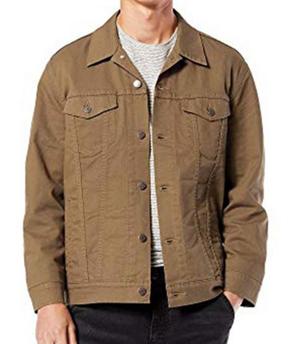 Alan Ritchson Reacher Brown Jacket