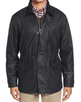 Martin Henderson Virgin River S04 Black Cotton Jacket