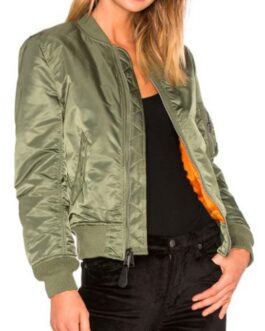 Monica Raymund Hightown Bomber Jacket