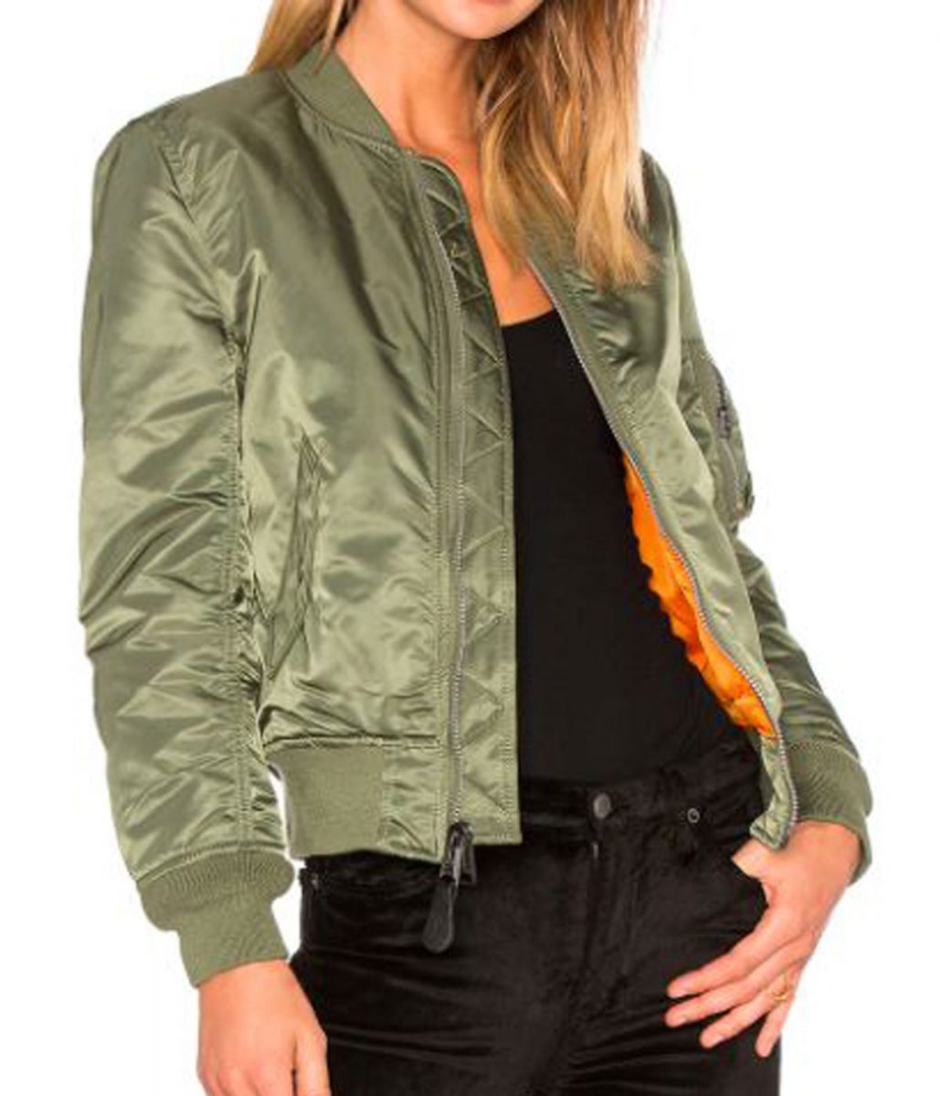 Monica Raymund Hightown Bomber Jacket