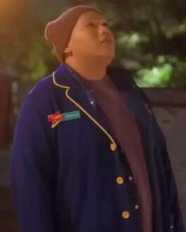 Jacob Batalon Reginald the Vampire Blue Blazer