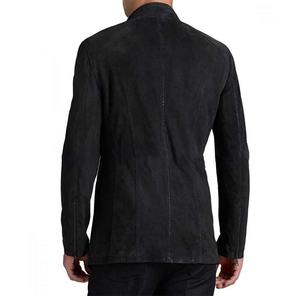 Jake Mcdorman Limitless Suede Jacket - Image 3