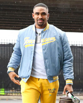 Jalen Hurts Ice Cream Blue Jacket