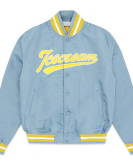 Jalen Hurts Ice Cream Blue Jacket