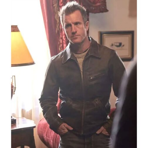 Alert Missing Persons Unit Scott Caan Leather Jacket - Image 6