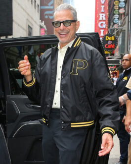 Jeff Goldblum Good Morning America Bomber Jacket