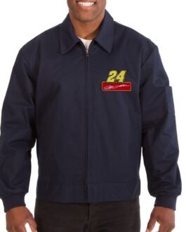 24 Jeff Gordon Workwear Navy Blue Jacket