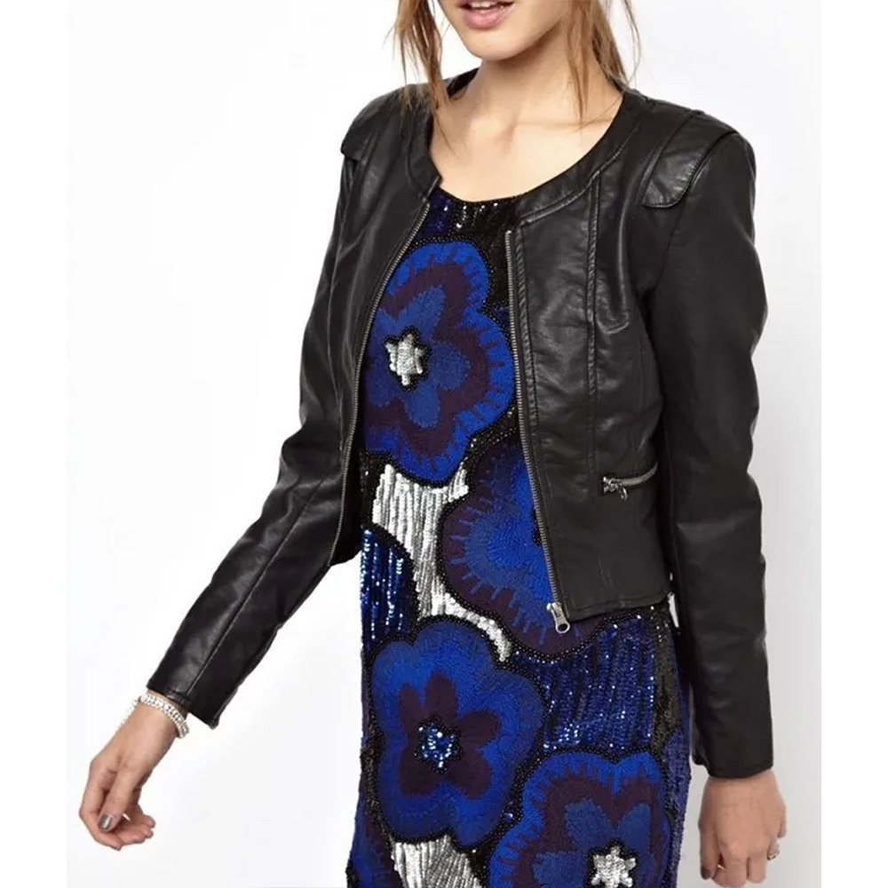 Days of Our Lives S49 Jen Lilley Leather Jacket - Image 4