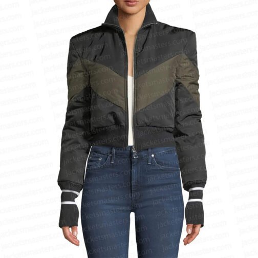 Real Housewives of Orange County Jennifer Armstrong Bomber Jacket - Image 4