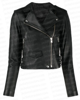 Big Sky S03 Katheryn Winnick Black Leather Jacket