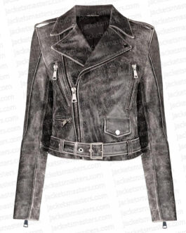 Big Sky Season 3 Katheryn Winnick Washed Leather Jacket