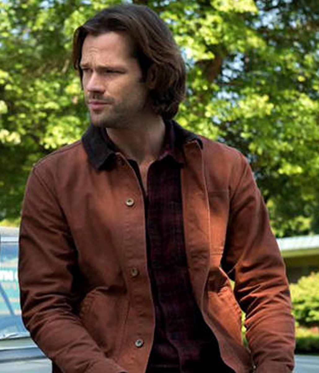 Supernatural Season 14 Jensen Ackles Brown Jacket - Image 5