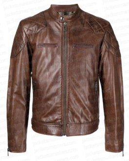 Rennervations Jeremy Renner Quilted Leather Jacket