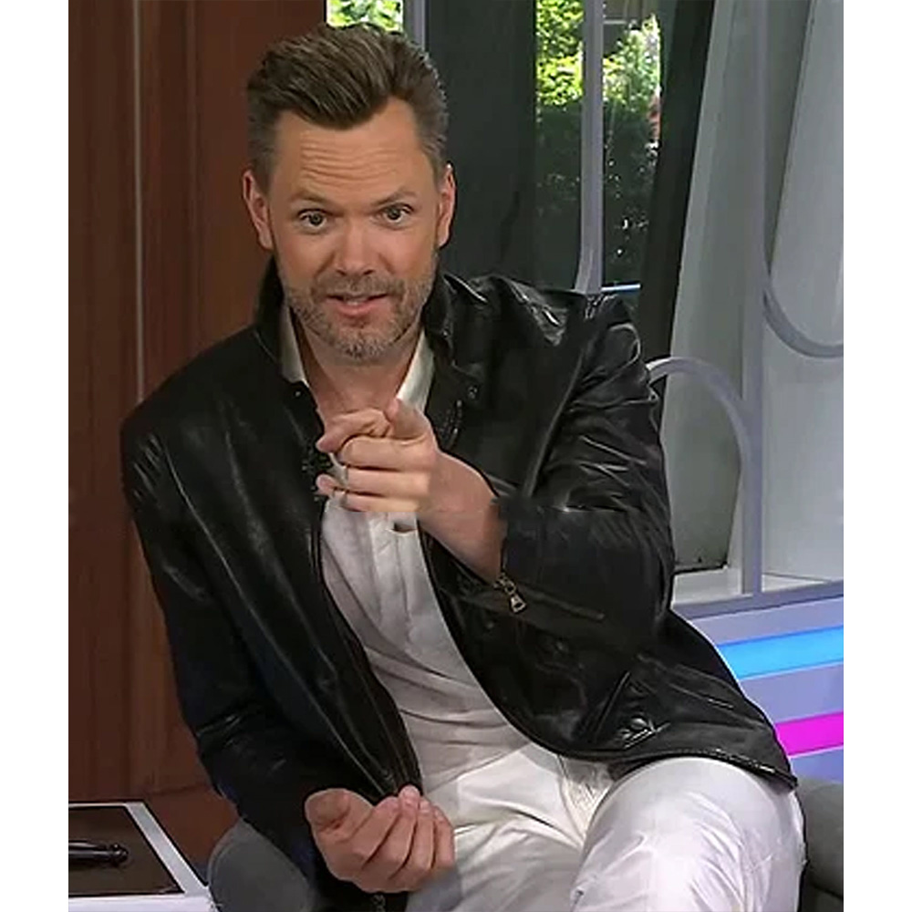 Joel Mchale Live with Kelly and Mark Leather Jacket - Image 2