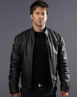 Atlantis Lt. Colonel John Sheppard Leather Jacket