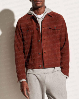 Drake Rodger The Winchesters Brown Suede Jacket