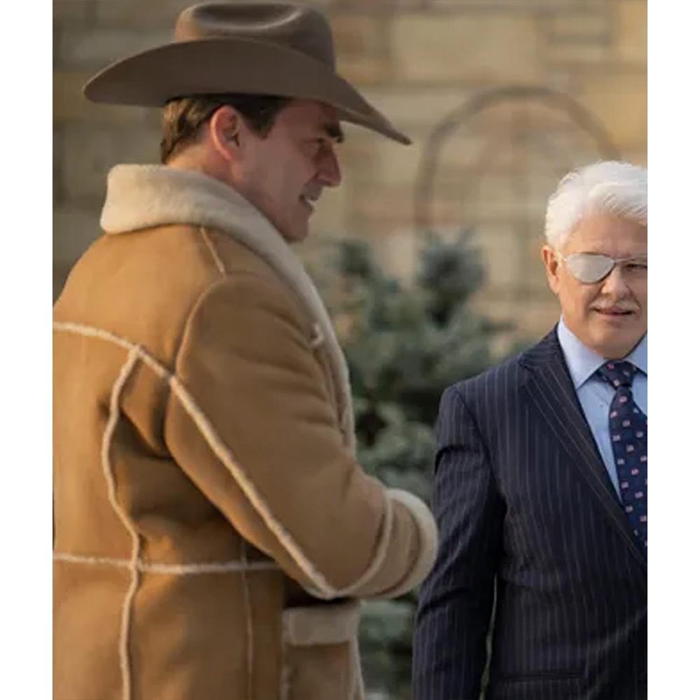 Jon Hamm Fargo Shearling Leather Jacket - Image 8