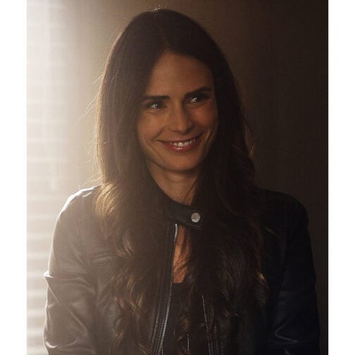 The Rookie Feds Jordana Brewster Leather Jacket - Image 8