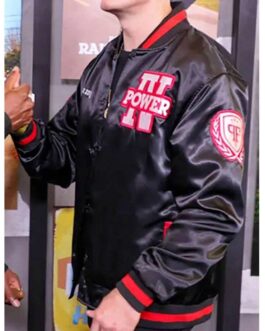 Power Book IV Force Joseph Sikora Black Satin Jacket