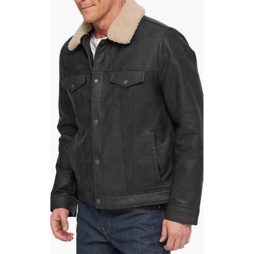 Riverdale S06 Cole Sprouse Trucker Leather Jacket