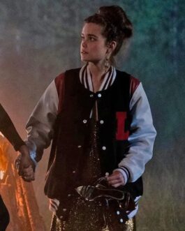 Sarah Catherine Hook First Kill Letterman Jacket