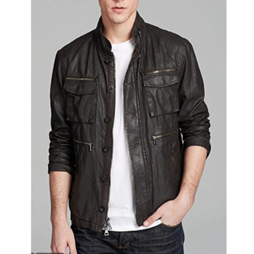 13 Reasons Why S04 Brandon Flynn Leather Jacket