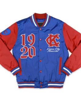 Kansas City Monarchs Blue and Red Jacket