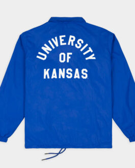 Kansas Jayhawks Classic Logo Coaches Jacket